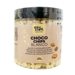 Chips de chocolate blanco 200 g - Sin gluten - Azucren