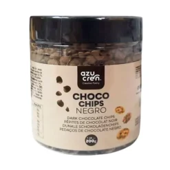 Chips de chocolate negro 200 g - Sin gluten - Azucren