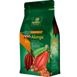Chocolate de cobertura Alunga 41% 1 kg - Cacao Barry