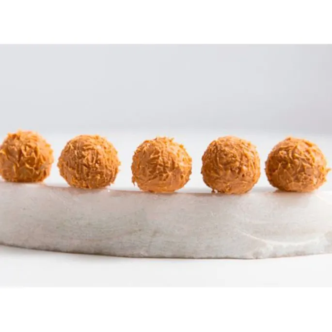 Chocolate de cobertura blanco caramelo Amber 30% Belcolade 1 kg - Puratos