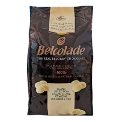 Chocolate de cobertura blanco 31% Belcolade 1 kg - Puratos