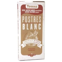 Chocolate postres blanco, especial para fundir - Torras