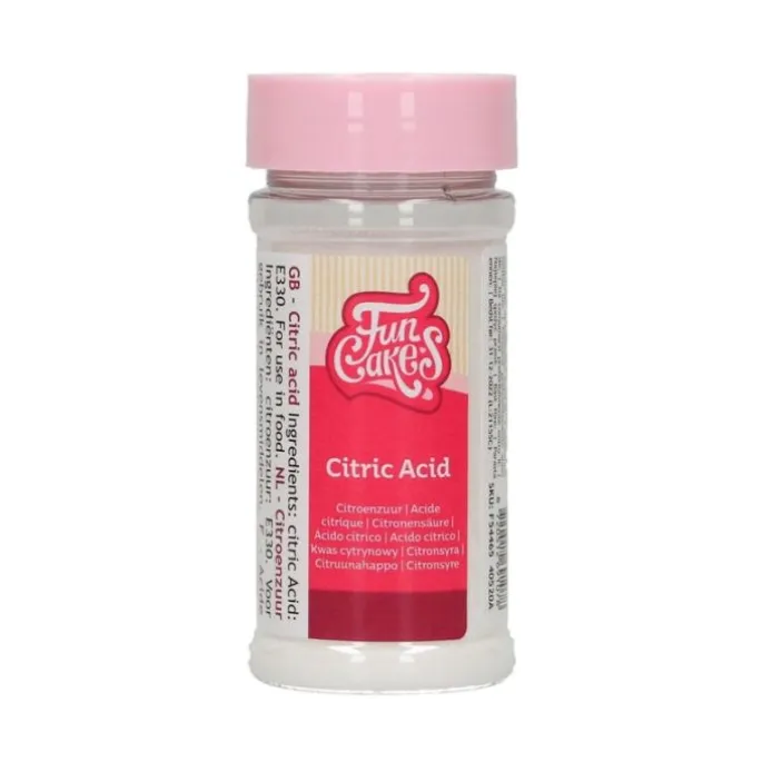 Ácido cítrico en polvo 80 g - Funcakes