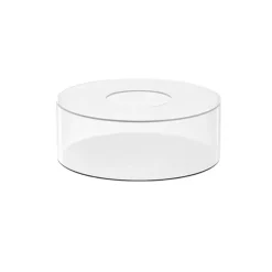 Cilindro transparente acrílico para decorar tartas 15 x 10 cm - Pastkolor