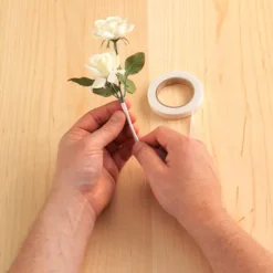 Cinta blanca para flores 27 m - Azucren