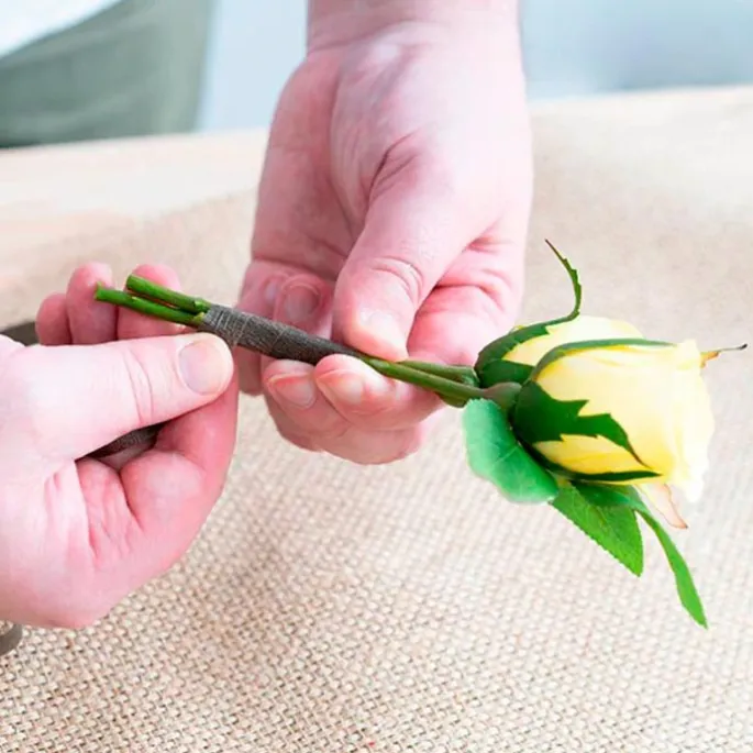 Cinta marrón para flores 27 m - Azucren