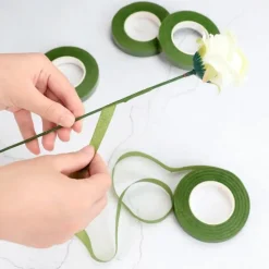 Cinta verde claro para flores 27 m - Azucren