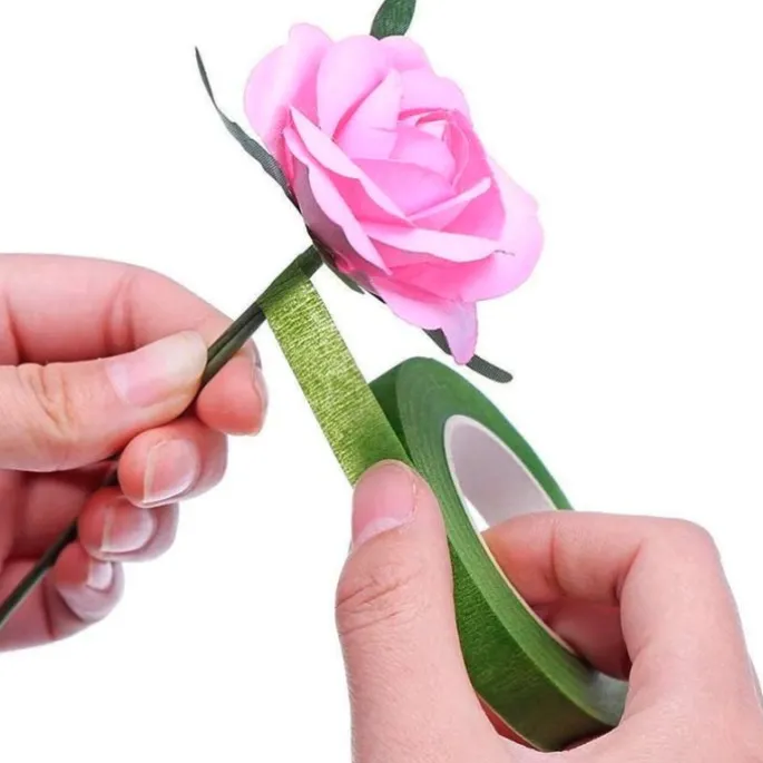 Cinta verde claro para flores 27 m - Azucren