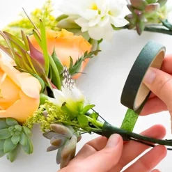 Cinta verde para flores 27 m - Azucren