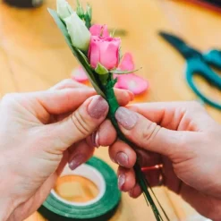 Cinta verde para flores 27 m - Azucren