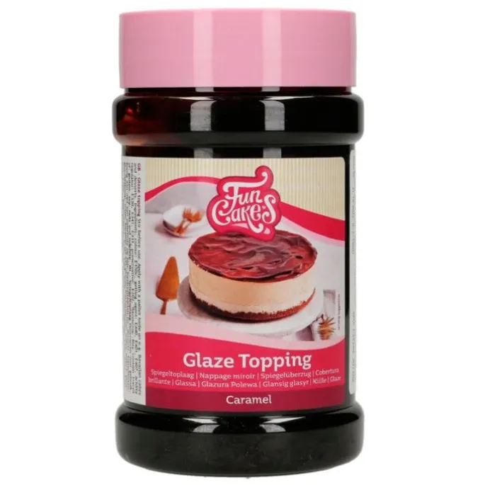 Cobertura brillante de caramelo 375 g - Funcakes