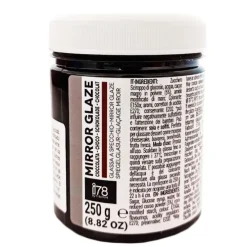 Cobertura brillante efecto espejo chocolate 250 g - Silikomart