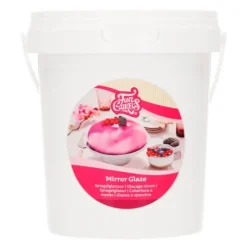 Cobertura brillante efecto espejo transparente 900 gr - Funcakes