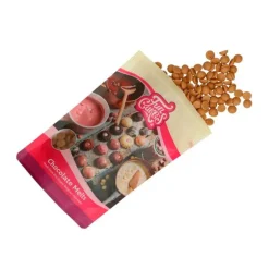 Cobertura de chocolate dorado 250 g - Funcakes