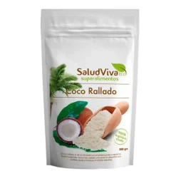 Coco rallado ecológico 300 gr - Sin gluten - SaludViva