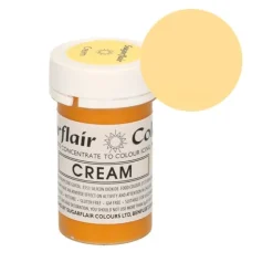 Colorante amarillo crema 25 g - Sin gluten - Sugarflair