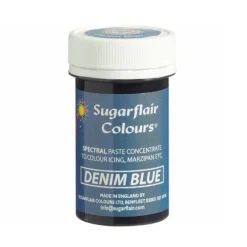 Colorante azul vaquero 25 g - Sin gluten - Sugarflair