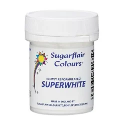 Colorante blanco intenso (polvo) 20 g - Sugarflair