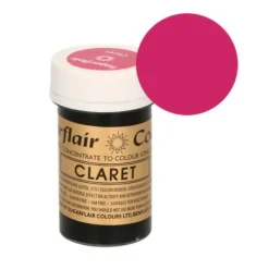 Colorante burdeos 25 g - Sin gluten - Sugarflair