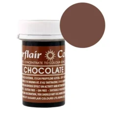 Colorante chocolate 25 g - Sin gluten - Sugarflair