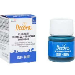 Colorante en gel azul 28 g - Decora