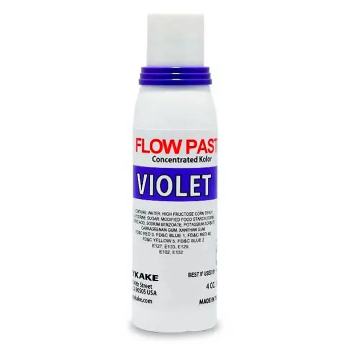 Colorante en gel morado Flow Paste 118 ml - Sin gluten - Kopykake