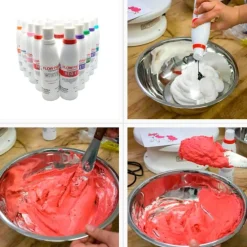 Colorante en gel rojo Flow Paste 118 ml - Sin gluten - Kopykake
