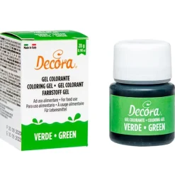 Colorante en gel verde 28 g - Decora