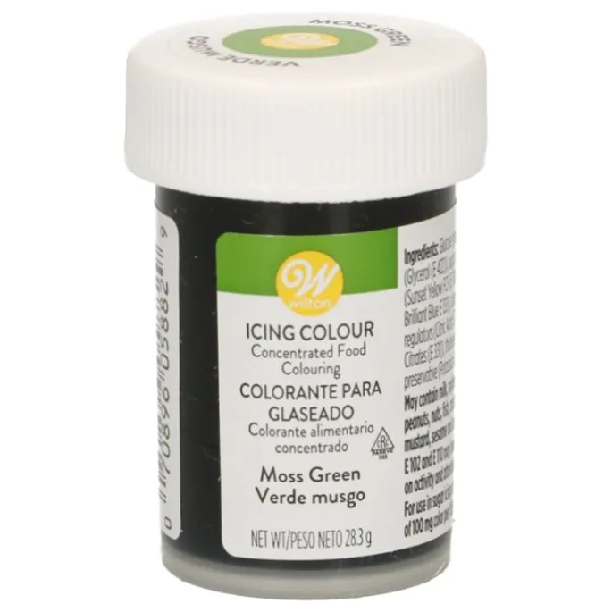 Colorante en gel verde musgo 28 gr - Wilton