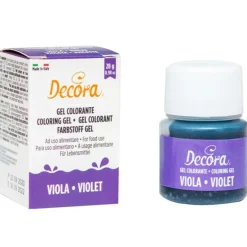 Colorante en gel violeta 28 g - Decora