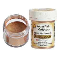 Colorante en polvo brillante oro real 10 g - Sugarflair