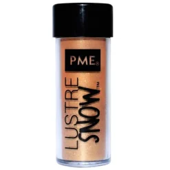 Colorante en polvo brillante Lustre Snow oro 10 g - PME