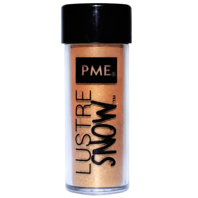 Colorante en polvo brillante Lustre Snow oro 10 g - PME