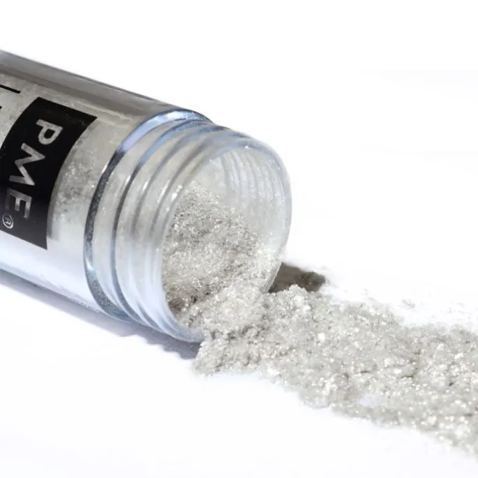 Colorante en polvo brillante Lustre Snow perla 10 g - PME