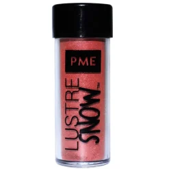 Colorante en polvo brillante Lustre Snow rojo 10 g - PME