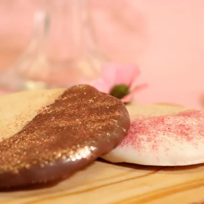 Colorante en polvo brillante Lustre Snow rosa 10 g - PME