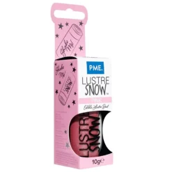 Colorante en polvo brillante Lustre Snow rosa 10 g - PME