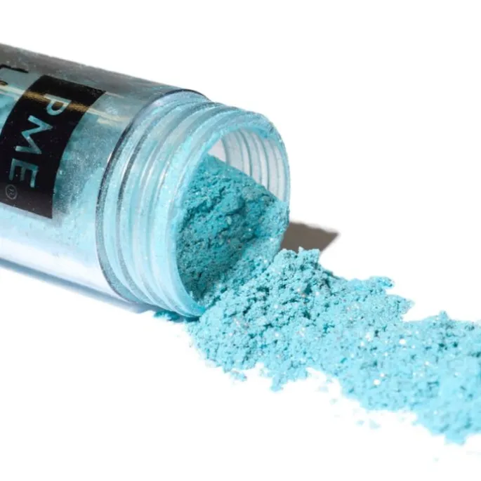 Colorante en polvo brillante Lustre Snow azul 10 g - PME