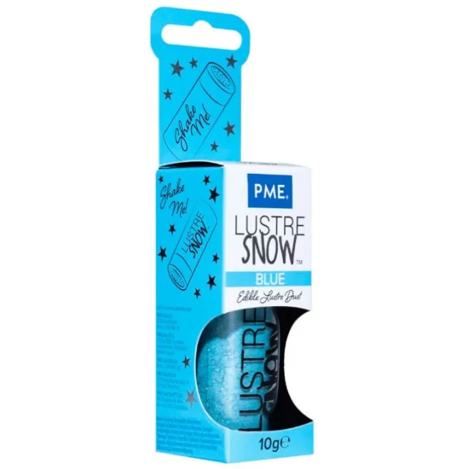 Colorante en polvo brillante Lustre Snow azul 10 g - PME