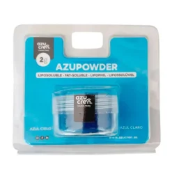 Colorante en polvo liposoluble azul cielo 2 g - Sin gluten - Azucren