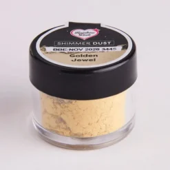 Colorante en polvo metalizado Shimmer Dust dorado claro 3 g - Rainbow Dust