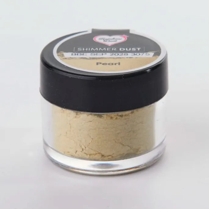Colorante en polvo metalizado Shimmer Dust perla 3 g - Rainbow Dust