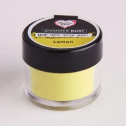 Colorante en polvo metalizado Shimmer Dust amarillo limón 3 g - Rainbow Dust