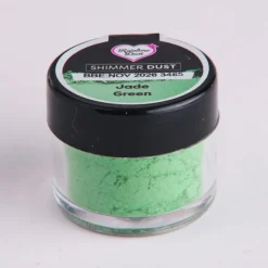 Colorante en polvo metalizado Shimmer Dust verde jade 3 g - Rainbow Dust