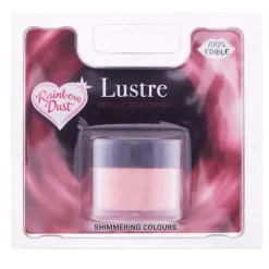 Colorante en polvo metalizado Lustre rosa cobre 3 g - Rainbow Dust