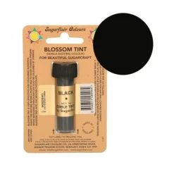 Colorante en polvo negro 7 ml - Sugarflair
