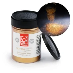 Colorante en polvo oro brillante 40 g - Sin gluten - Modecor