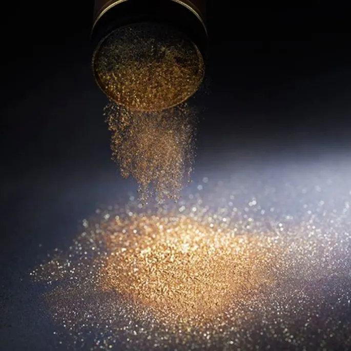 Colorante en polvo oro brillante 40 g - Sin gluten - Modecor