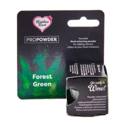 Colorante en polvo ProPowder verde bosque 2 g - Rainbow Dust