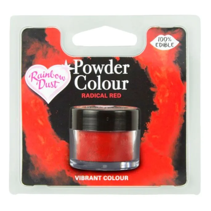 Colorante en polvo rojo radical Powder Colour 2 g - Rainbow Dust